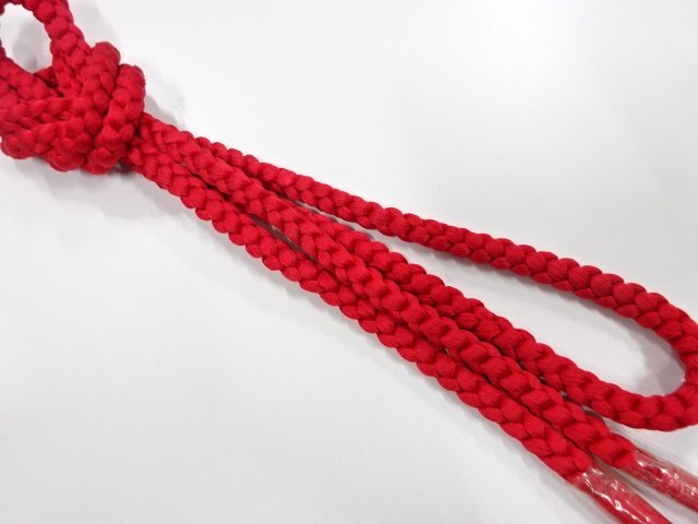 未使用品　正絹　手組帯締め